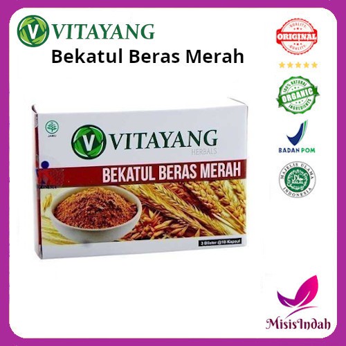 

VITAYANG BEKATUL BERAS MERAH - Penurun Kolesterol