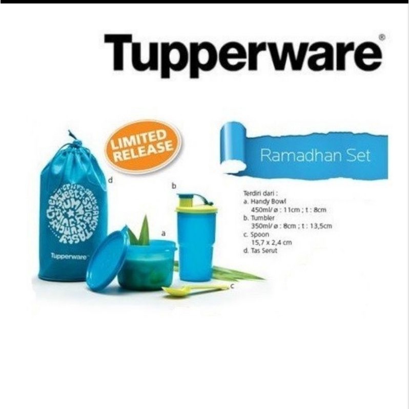 tupperware festive serut - kotak bekal anak - tempat nasi