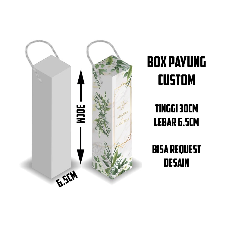 

Kotak Souvenir Payung Lipat 30 cm - Kotak Payung Lipat - Box Payung Lipat