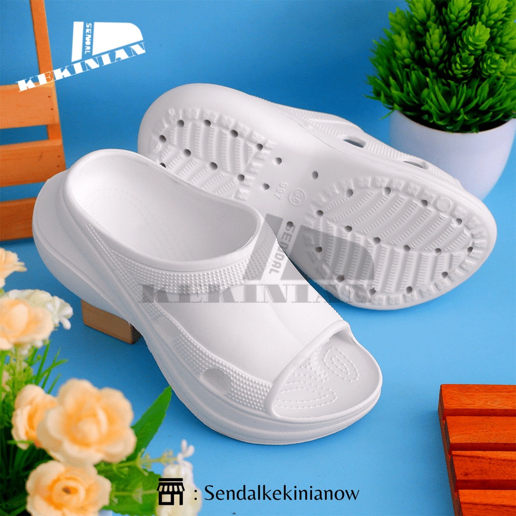 Sandal Wedges Wanita /Sendal Wedges wanita/Sendal slop wedges