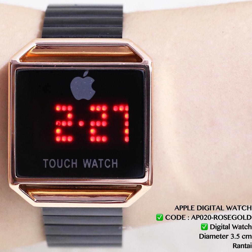 Flash Sale Jam tangan wanita pria iphone rantai grosir termurah import digital apple watch AP020