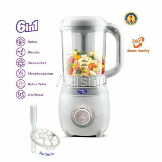 Baby Safe Food Maker 6in1 Pengolah Makanan Bayi LB012