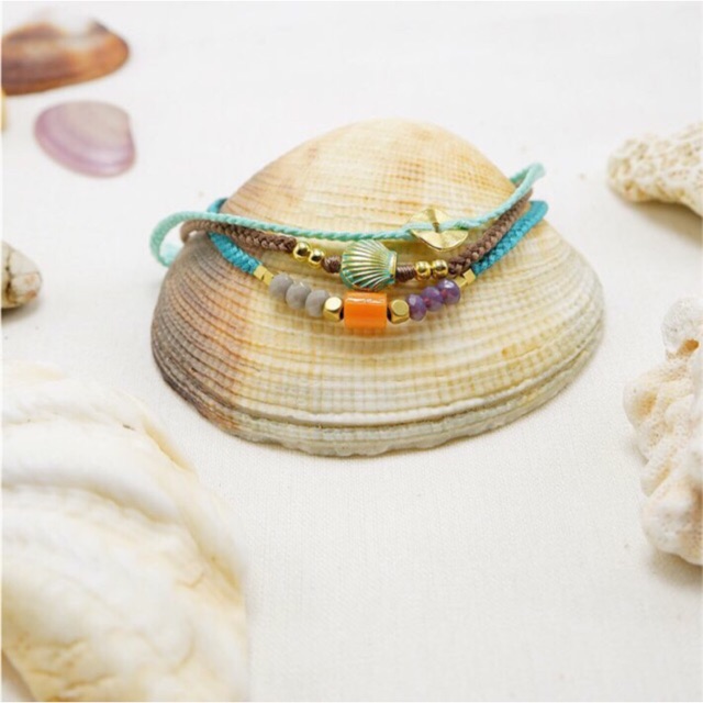 Gelang 1 set sea shell