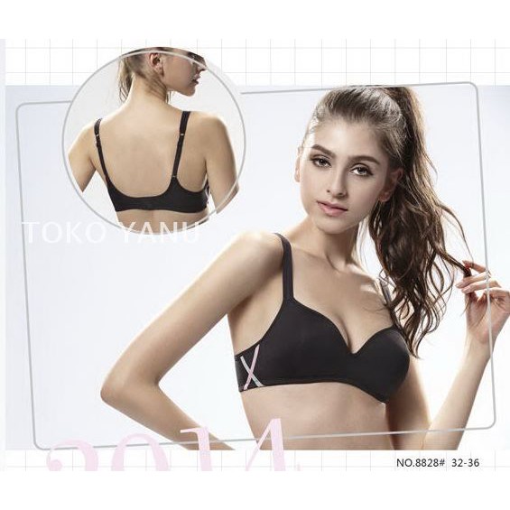 SCALEN | Size 34A - 38A | Bra Tanpa Kawat 8828