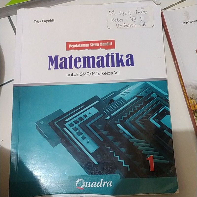buku smp matematika quadra