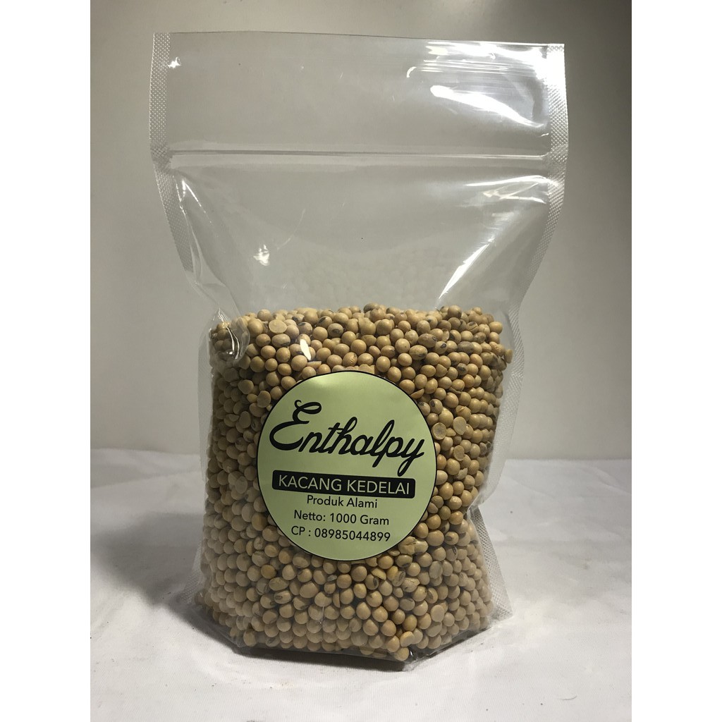 

Kacang Kedelai Import Premium 1000 Gram / Soya Bean 1 KG