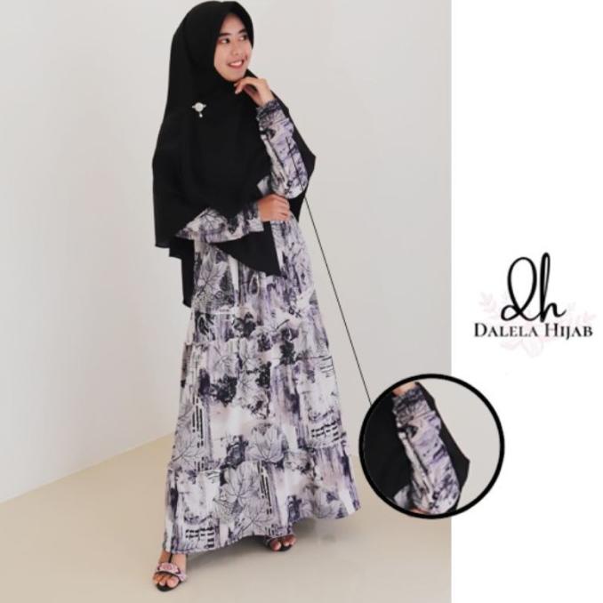 Promo Gamis remaja Motif model terbaru kekinian 2021 Baju Gamis wanita