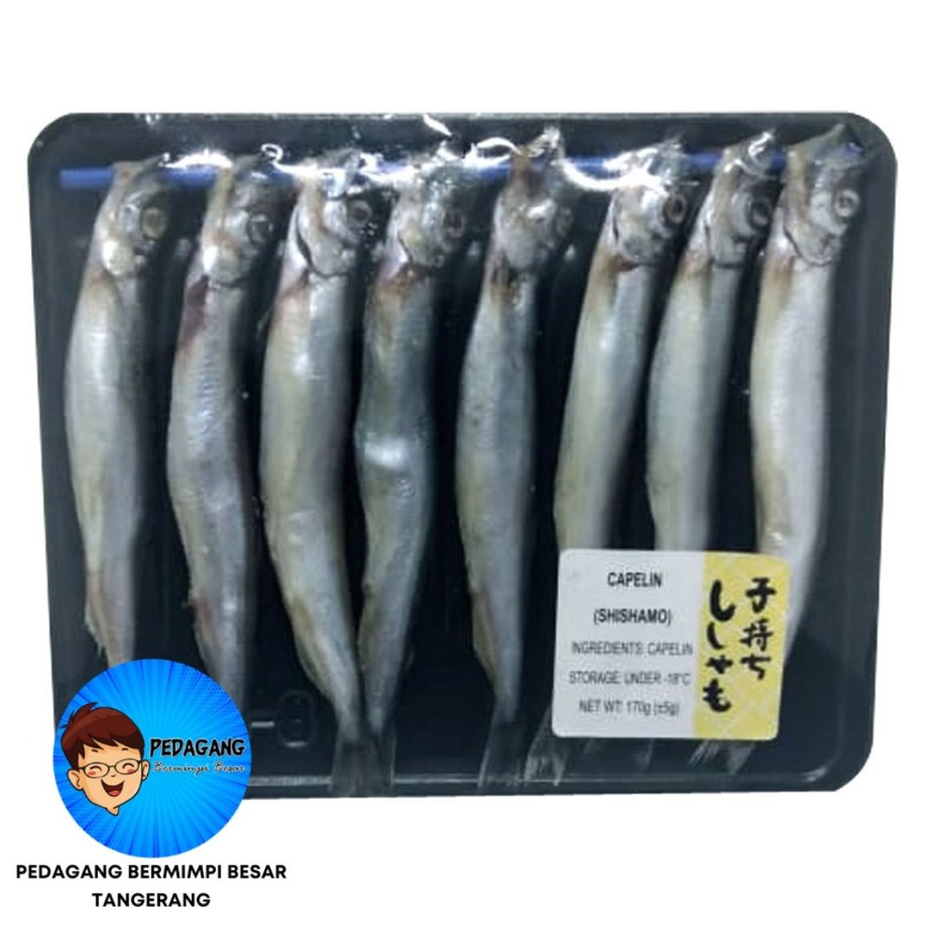 

Ikan Shisamo Fish 170gr / Ikan Capelin KAYA OMEGA 3