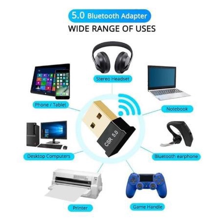 BISA COD HDMI DONGLE ANYCAST - WIRELESS usb bluetooth receiver adapter + kabel aux 3,5mm jack - Dongle USB Bluetooth Adapter - WIRELESS USB Bluetooth Receiver - WIRELESS USB Bluetooth Dongle Wireless V5.0 Mini Adapter CSR 5.0 Bluetooth Dongle USB CSR 4.0