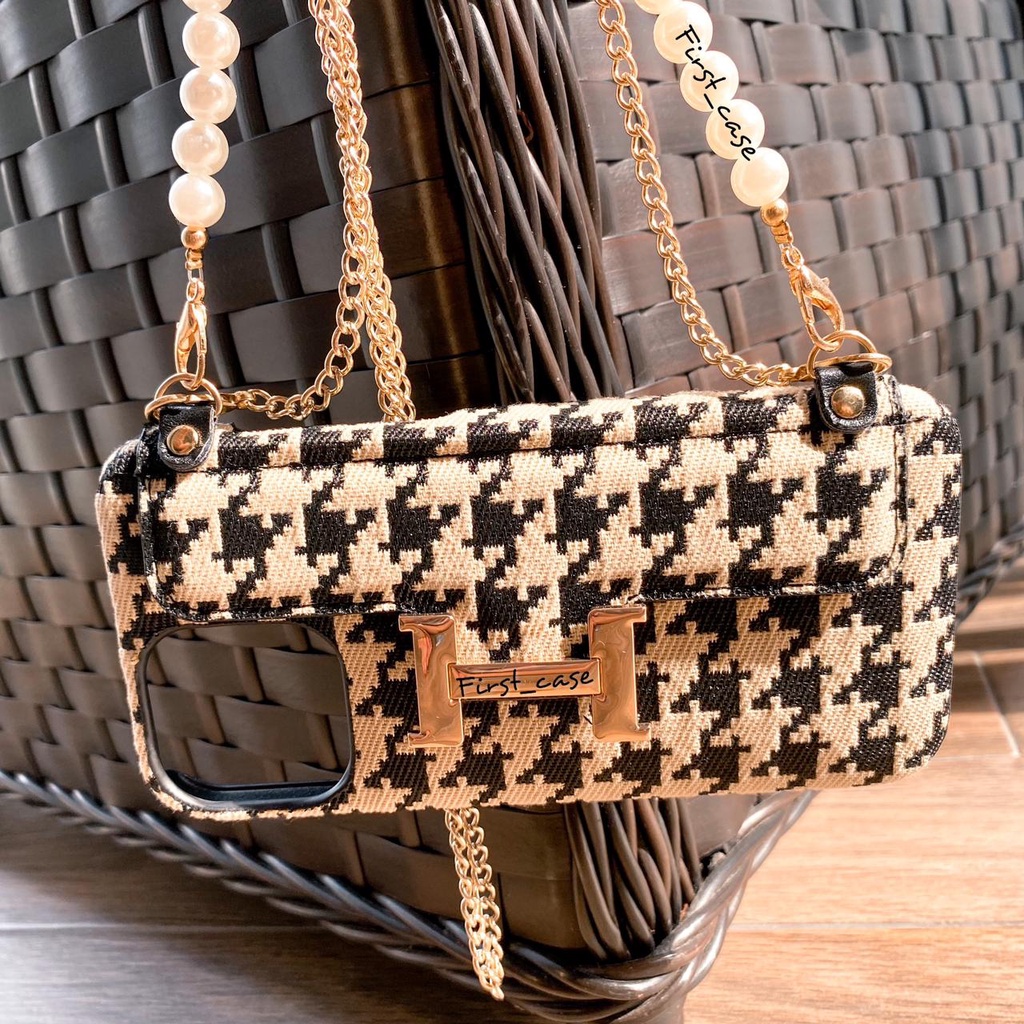 FH92 Sling Case Tas Mini Tali Casing Soft for Iphone 11 Pro Max 12 Pro Max 13 Pro Max 14 14+ 14 Plus