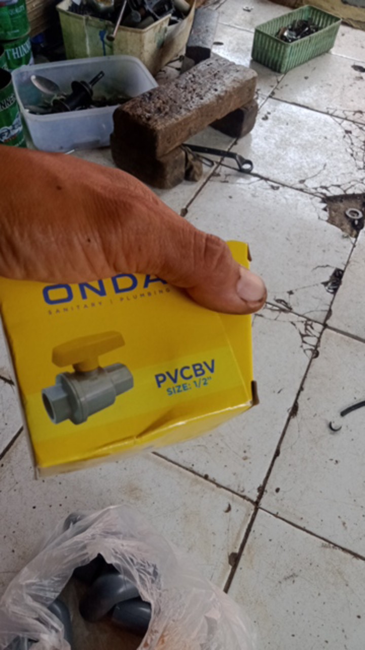 Stop Kran Ball Valve Onda Polos 1/2 Inch