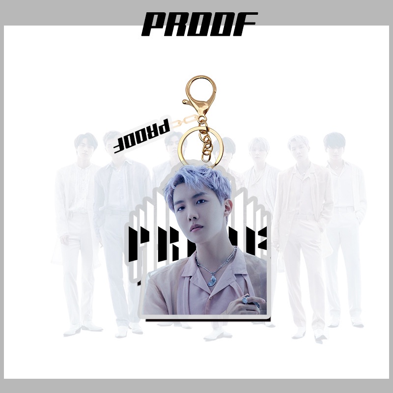 1pc Gantungan Kunci Desain BTS JIN V RM JIMIN SUGA