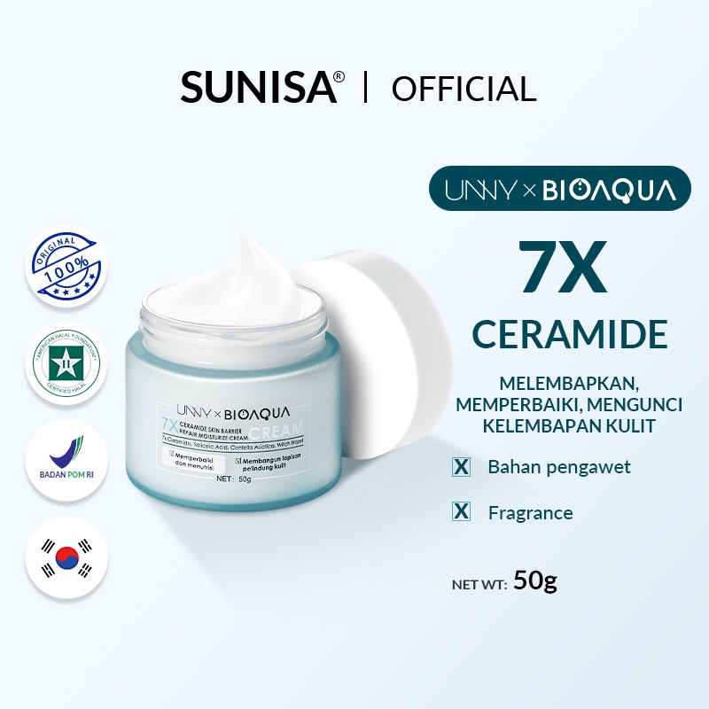 jual-sunisa-bioaqua-7x-ceramide-skin-barrier-repair-moisturize-cream