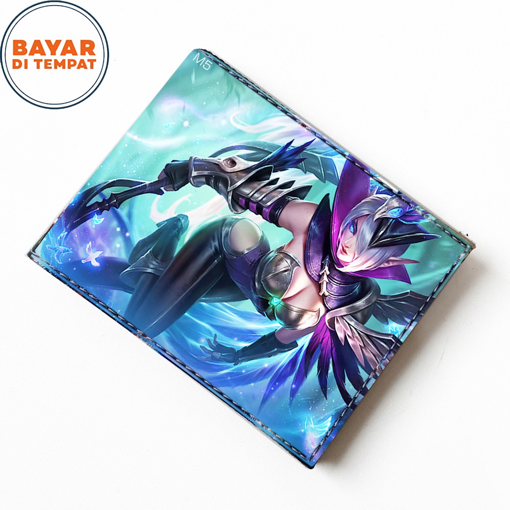 SHOPEE 6.6 SUPER SALE!! Terbaru! Dompet Mobile Legend Kulit Sintetis Dompet Anak Laki Laki Lipat Dua Dompet Karakter ML5+Box