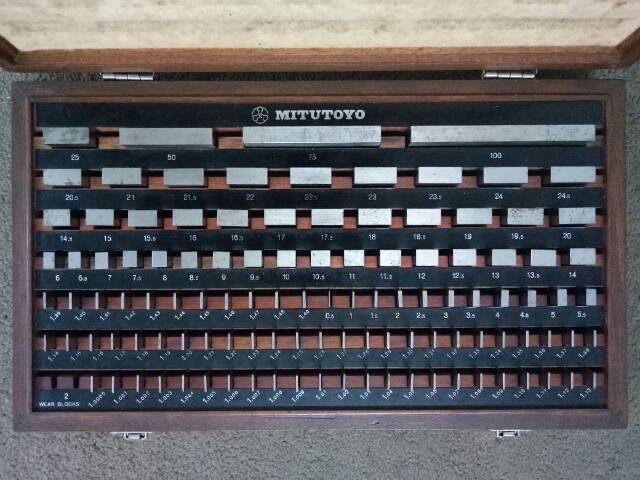 Gauge Block Mitutoyo 516 (112pcs) second.