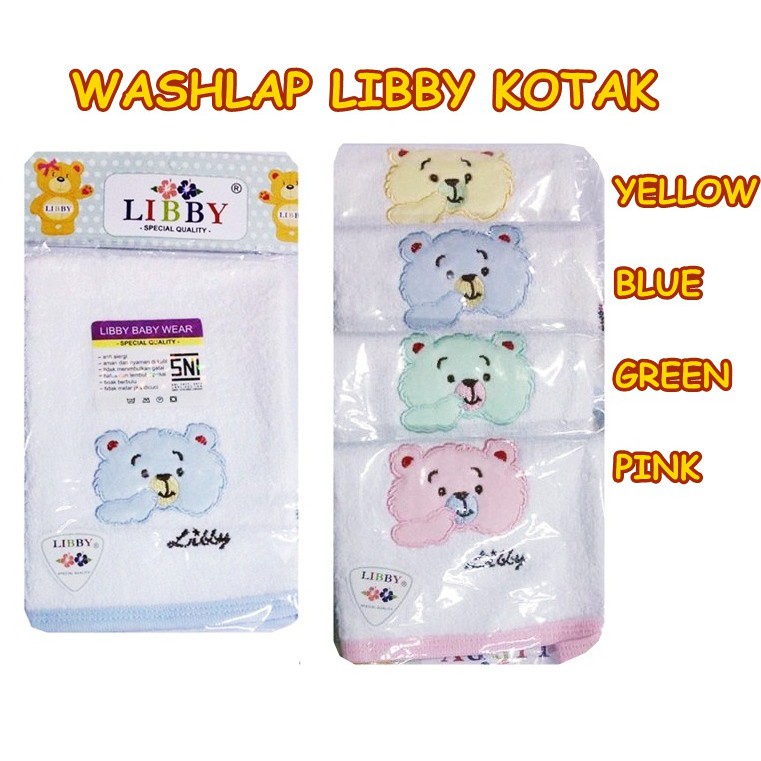 Libby Washlap Tangan 1Pcs