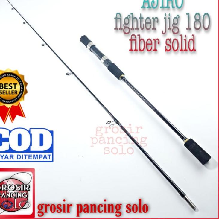 BLA.26Au22в ‑ joran jigging ajiro costum fiber solid 150 165 180 cm