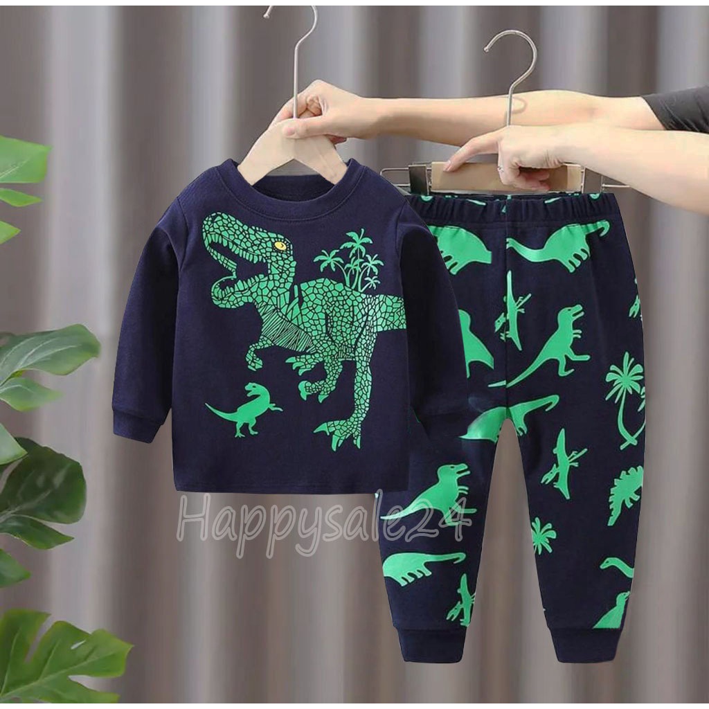 SETELAN BAJU ANAK PEREMPUAN DAN ANAK LAKI LAKI TERBARU DAN TERKINI SETELAN BAJU TIDUR ANAK LAKI LAKI DAN ANAK PEREMPUAN TERHITZ DAN TRENDY MASAKINI SETELAN BAJU ANAK BERMOTIF DINOSAURUS TIREX KEKINAN DAN TERLARIS 2022 SETELAN PAKAIAN ANA ANAK TERBAIK 2022