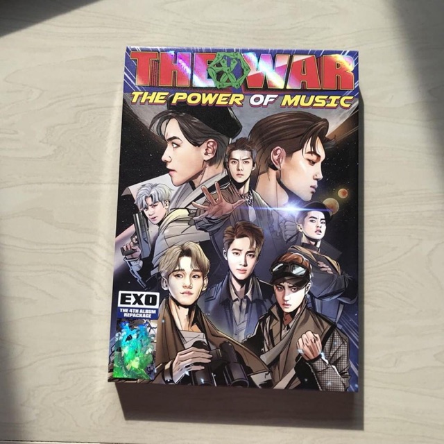 EXO ALBUM THE WAR - THE POWER OF MUSIC