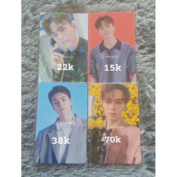 PHOTOCARD VERNON SEVENTEEN