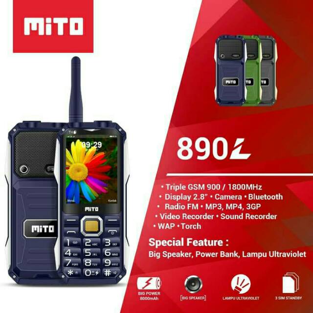 MITO 890L GARANSI RESMI 1 TAHUN