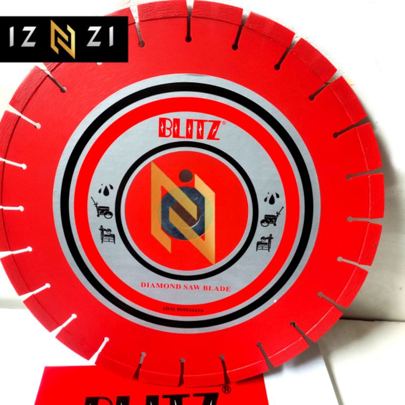 Blitz Diamond cutting wheel 24 inch pisau potong beton / aspal