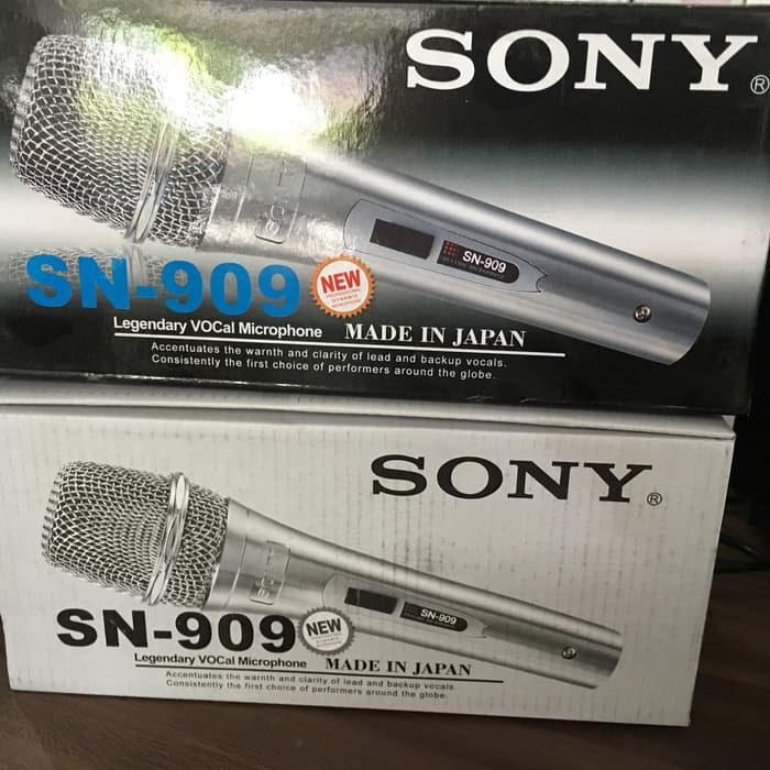 Mic Sony SN909 Chrome Silver