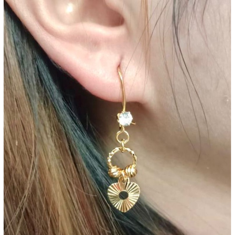 anting jurai //anting lapis emas//anting pengganti emas