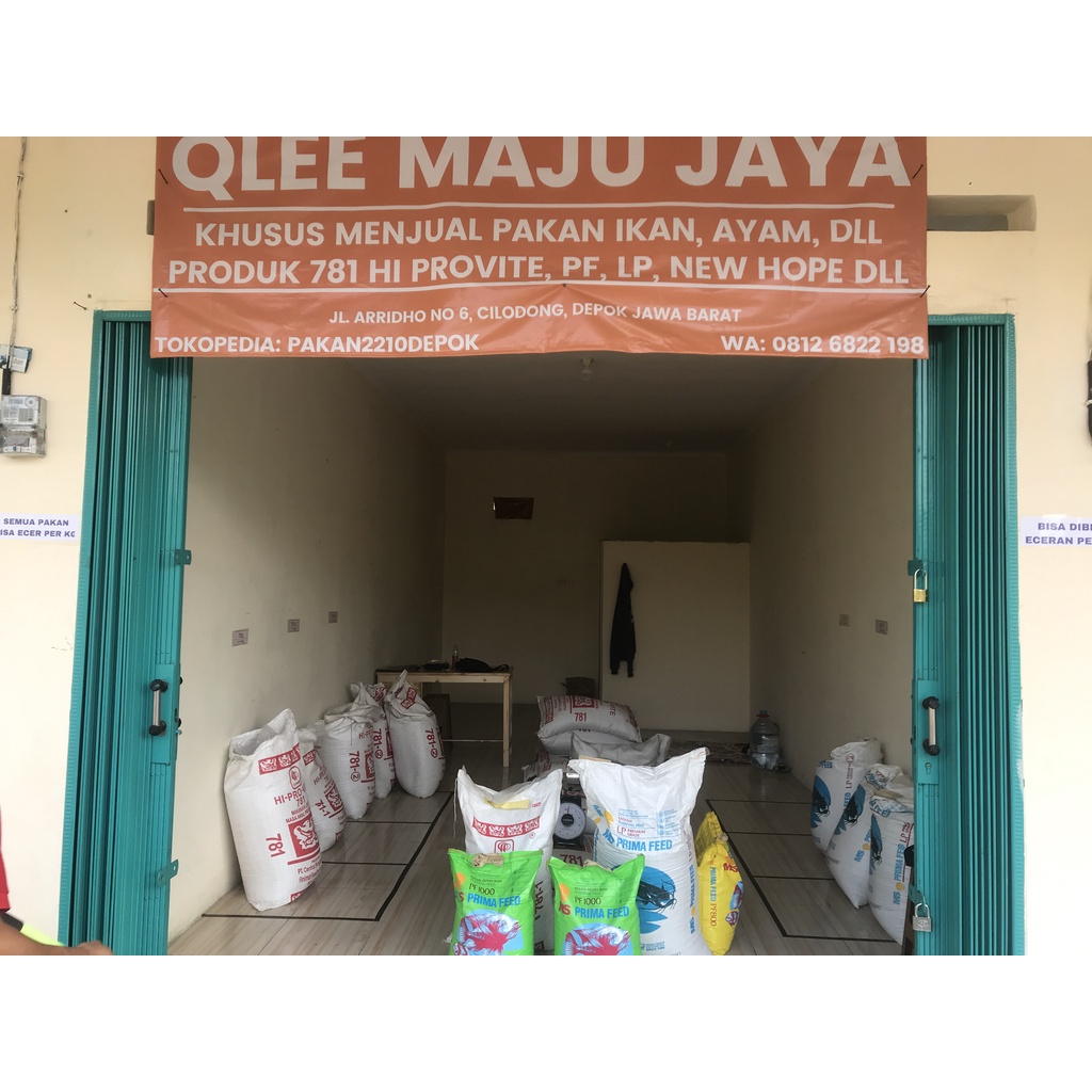 Pakan Pelet Ikan Lele Mujaer Hi Pro vite 781 dan LP