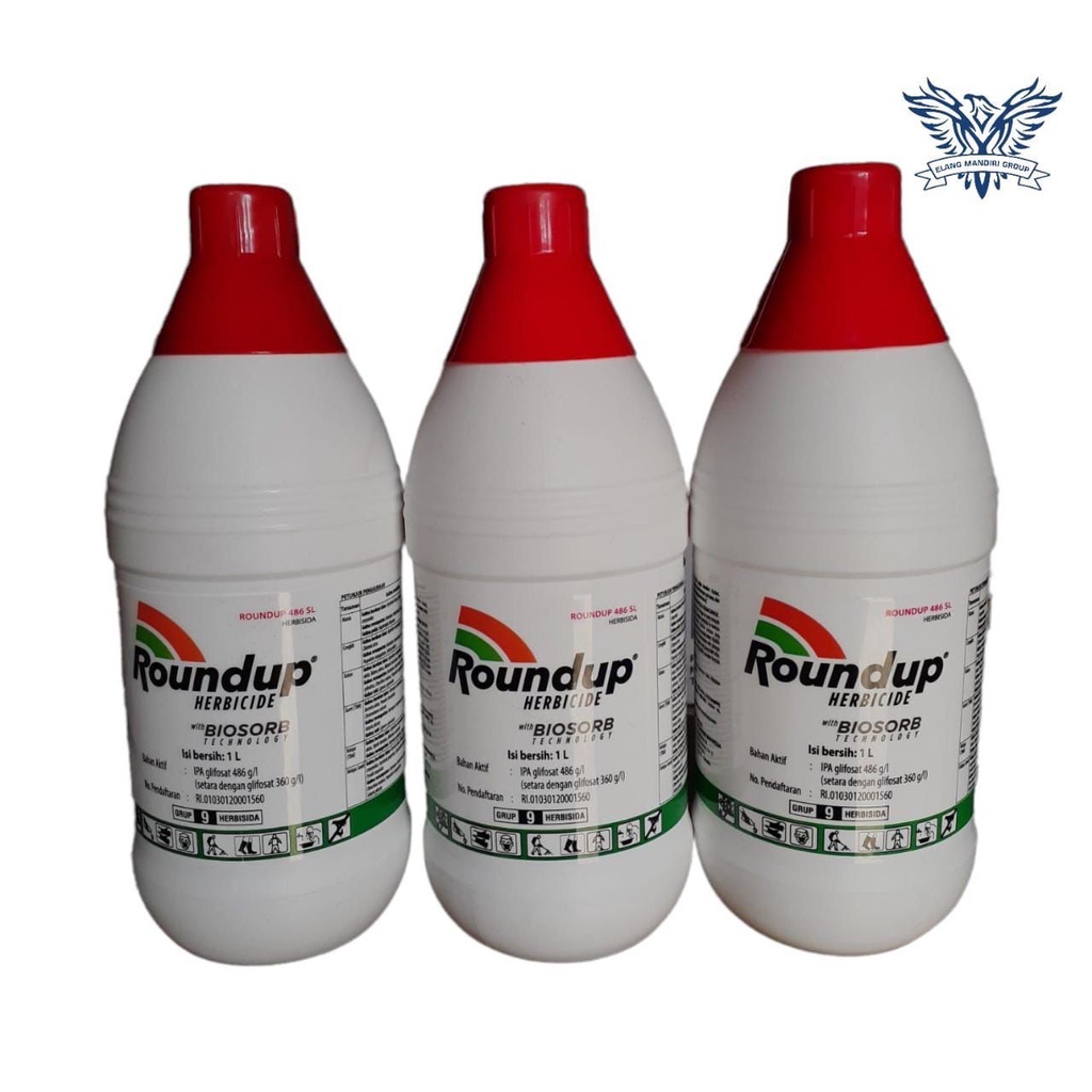 Herbisida Roundup 1 Liter 100% Original Pembasmi Rumput Sampai Ke Akar