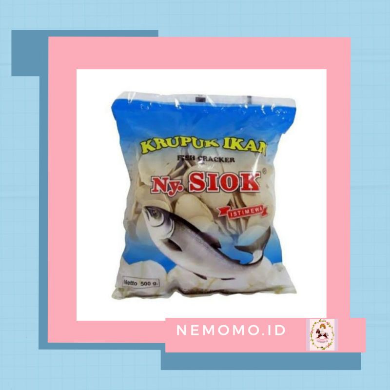 

Kerupuk Ikan Ny Siok 500 gr