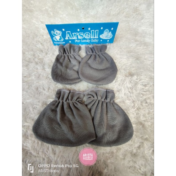 ARSELbaby - 3pasang Sartaki bayi (sarung tangan+kaki)