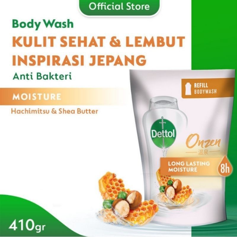 Dettol Body Wash Refill  Ml All Varial 410 Ml (Sabun Mandi Cair)