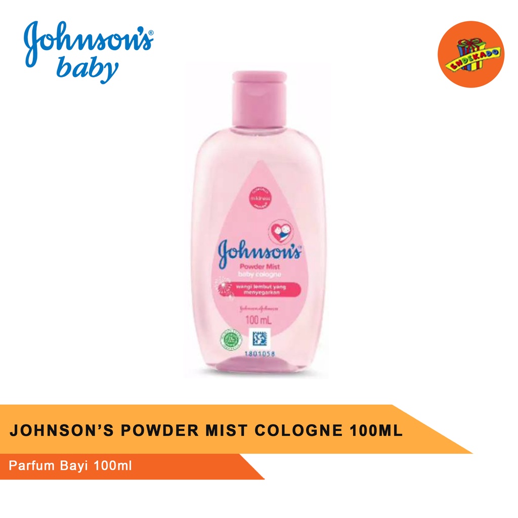 JOHNSON'S POWDER MIST BABY COLOGNE 100ml - Parfum/Cologne Bayi