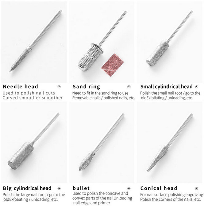 Bor Mini / Gerinda Listrik Mini /Pen Ukir /Mesin Bor Gerinda Mini Drill IC EMMC/Set Mini Grinder/Alat Ukir Grafir PCB Bor Mini Electric Nail Drill Grinding Manicure Machine