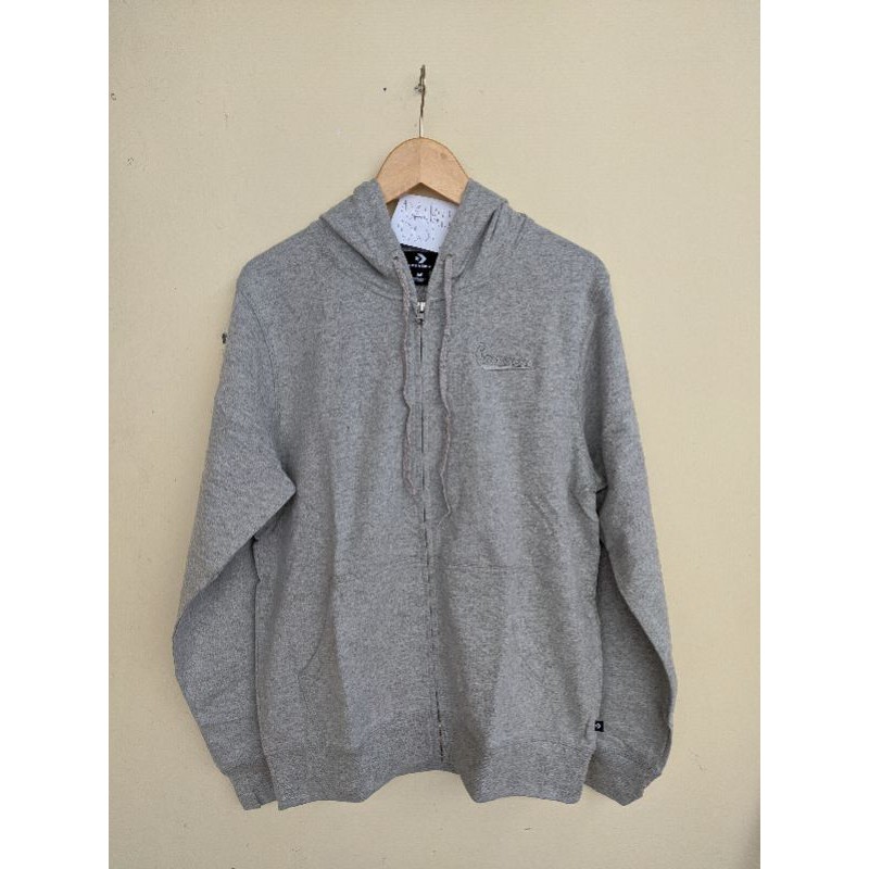 Converse Nova Zip Hoodie Grey Original