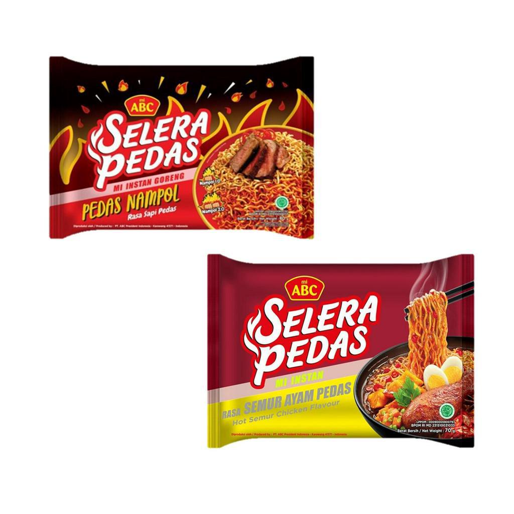 

ABC Selera Pedas Nampol 80 gr + ABC Rasa Semur Ayam Pedas 70 gr