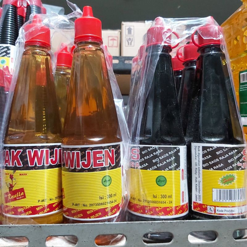 

saus raja rasa,minyak wijen botol 300ml
