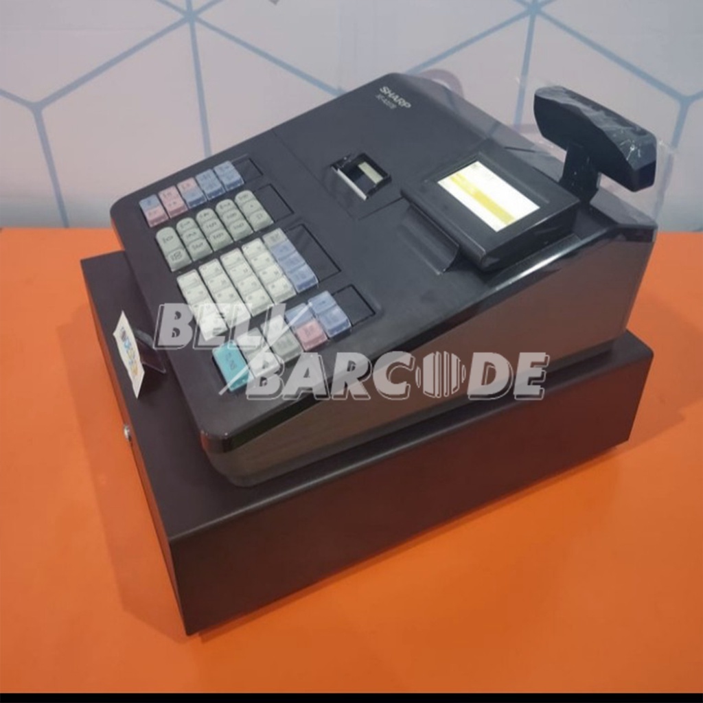 MESIN KASIR SHARP XE-A 207 CASH REGISTER WARUNG MAKAN TERLENGKAP DAN TERMURAH