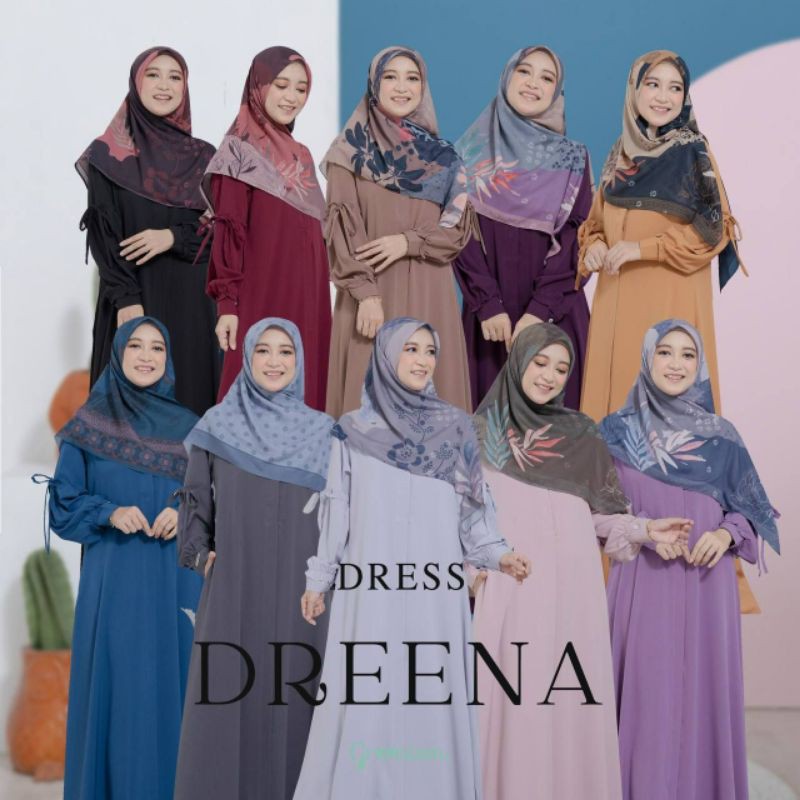 Gamis Greenism - Dreena Dress