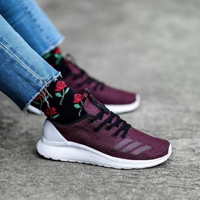 adidas puremotion maroon