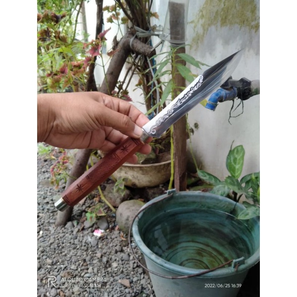 pisau sembelih baja putih super tuajemmm super gagah super mewah