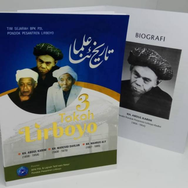 Buku biografi 3 tokoh lirboyo