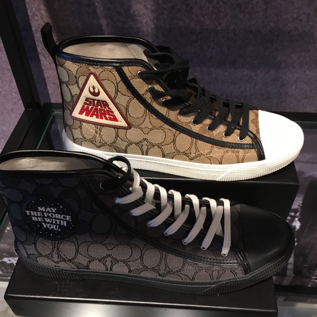 Sepatu Coach Original - High Top Sneakers