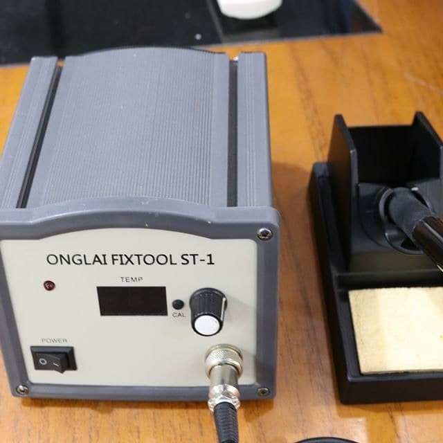 SOLDER STATION ONGLAI FIXTOOL ST-1+ (TRAVO BESAR + KIPAS) ORIGINAL