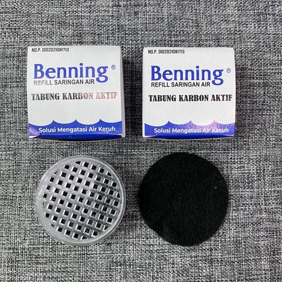 BENNING KARBON Aktif Penyaring Air Carbon Water Filter bkn zernii