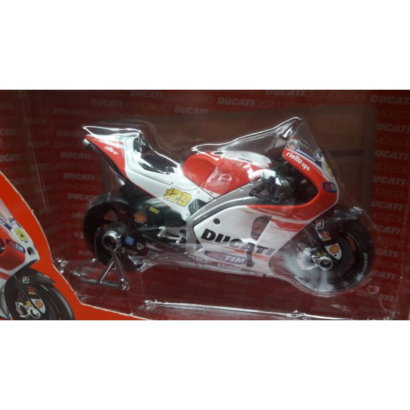 MAISTO 1/18 DUCATI DESMOSEDICI NO. 29 ANDREA IANONE