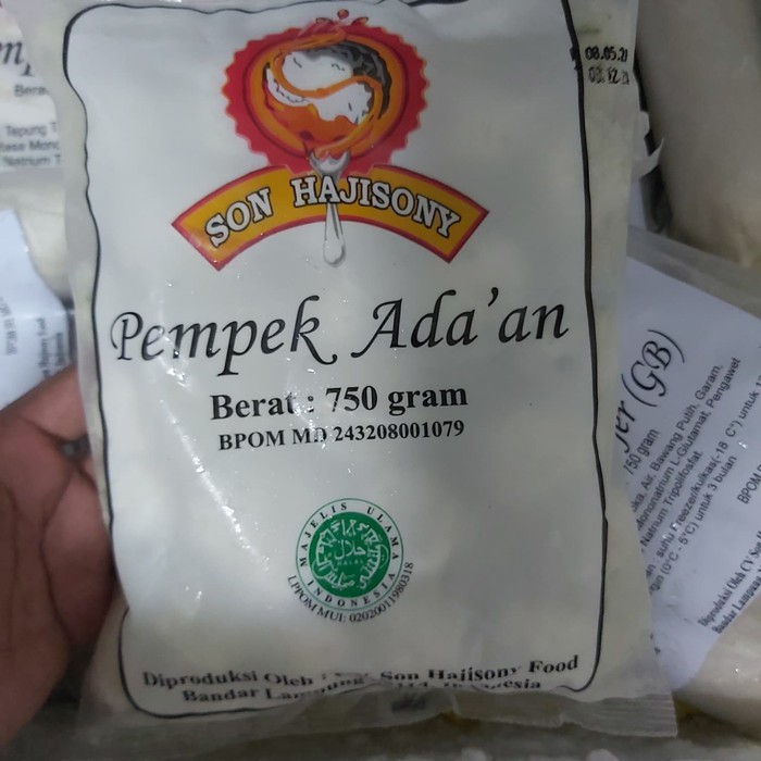 

Pempek Adaan Curah Sony + Cuko Plastik 250ml Empek Soni Mpek Son Haji Lampung