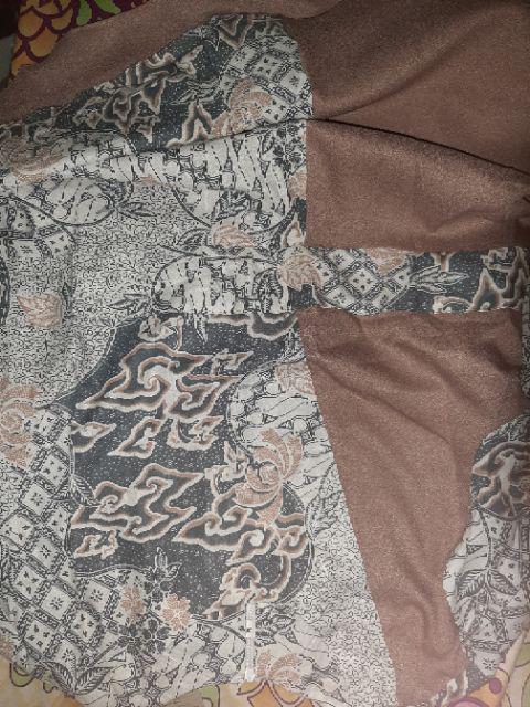 Atasan Batik Dolby Dolbi Dobby Doby Tenun Sutra Tulis Halus Katun Atbm Baron ,sarombit Atasanku