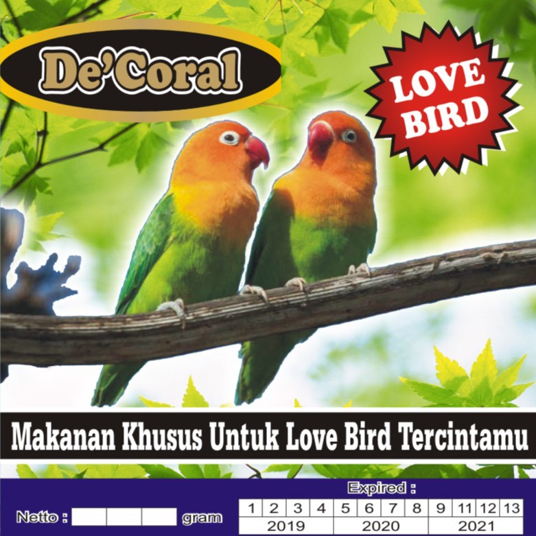 Makanan Burung Love Bird | Makanan Burung Juara | Love Bird